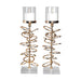 Uttermost Tala Rose Gold Candleholders Set/2