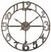 Uttermost Delevan 32" Metal Wall Clock
