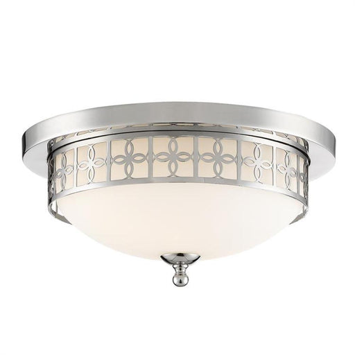 Anniversary 2 Light Polished Nickel Ceiling Mount