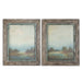 Uttermost Morning Vistas Framed Art, S/2