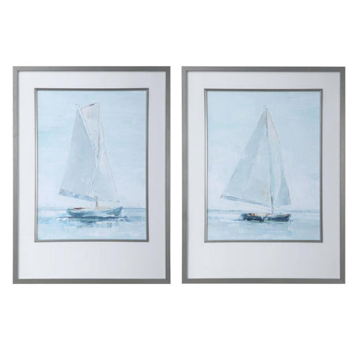 Uttermost Seafaring Framed Prints, S/2