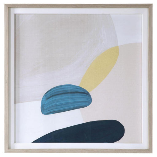 Uttermost Pink Pebbles I Framed Print