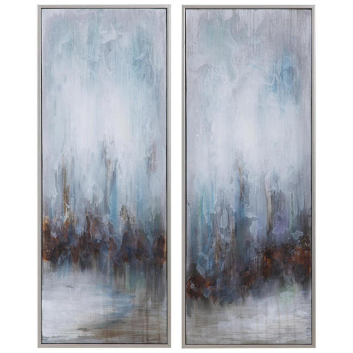 Uttermost Rainy Days Abstract Art, S/2
