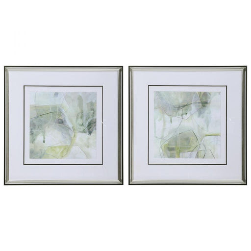 Uttermost Terra Forma Framed Modern Prints, S/2