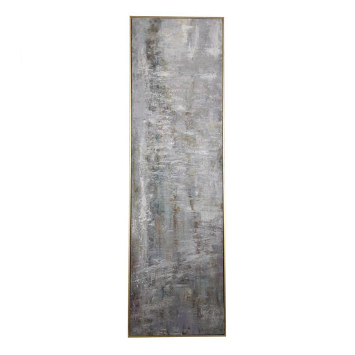 Uttermost Frenzy Abstract Gray Art