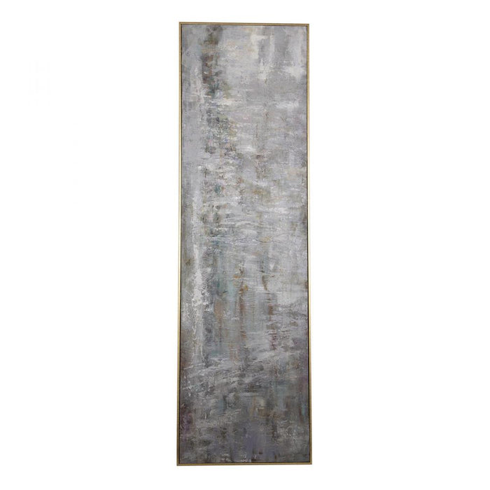 Uttermost Frenzy Abstract Gray Art