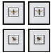 Uttermost Anthophila Framed Prints, S/4