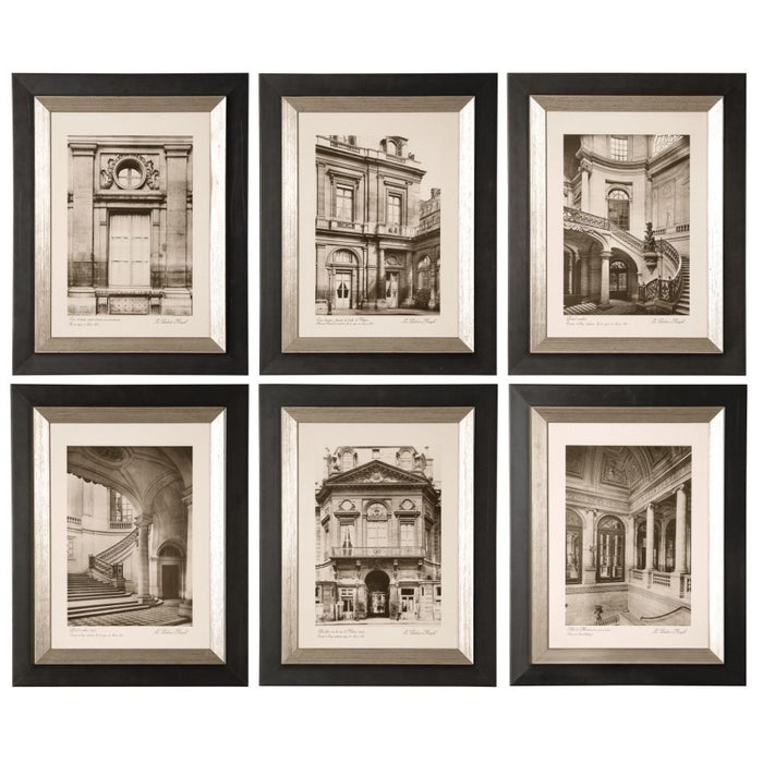 Uttermost Paris Scene Framed Art Set/6