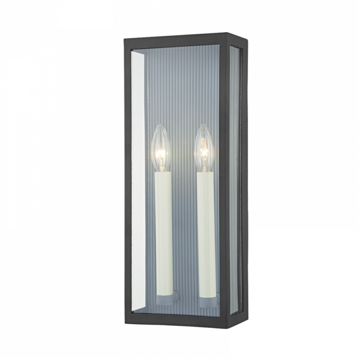 2 LIGHT EXTERIOR WALL SCONCE