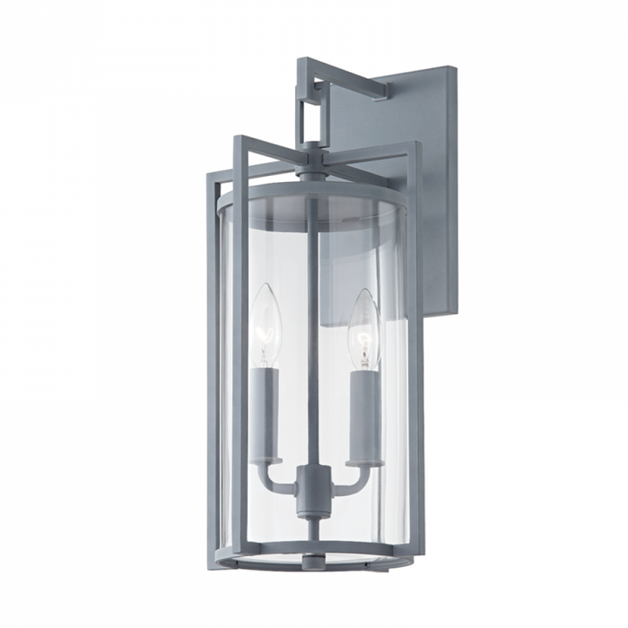 2 LIGHT MEDIUM EXTERIOR WALL SCONCE