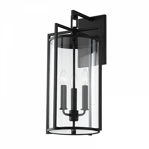 3 LIGHT LARGE EXTERIOR WALL SCONCE