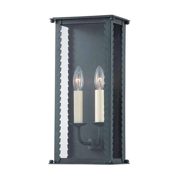 2 LIGHT MEDIUM EXTERIOR WALL SCONCE