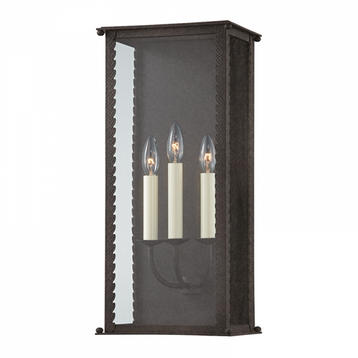 3 LIGHT LARGE EXTERIOR WALL SCONCE