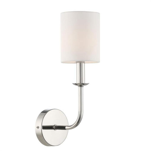 Bailey 1 Light Polished Nickel Wall Mount