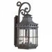 DOVER 4LT WALL LANTERN LARGE