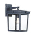 Belmont Outdoor 1 Light Graphite Wall Mount