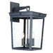 Belmont Outdoor 3 Light Graphite Wall Mount