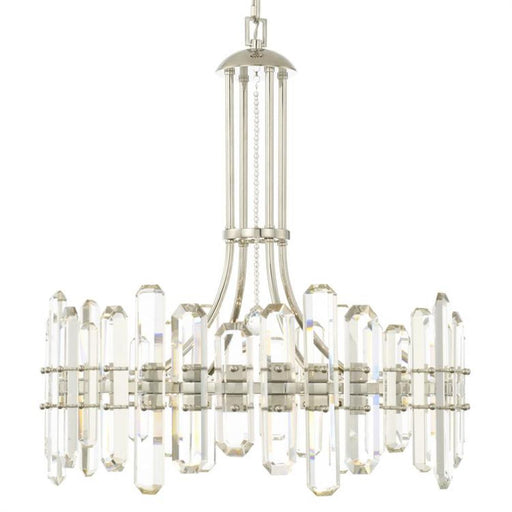 Bolton 8 Light Polished Nickel Chandelier