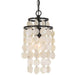 Brielle 1 Light Dark Bronze Mini Chandelier