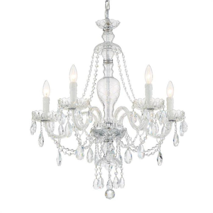 Candace 5 Light Chrome Chandelier