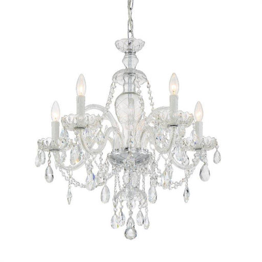 Candace 5 Light Chrome Chandelier