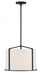 Carlyn 4 Light Black Pendant