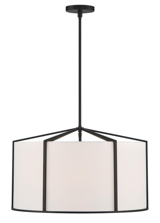 Carlyn 6 Light Black Pendant