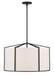 Carlyn 6 Light Black Pendant