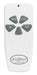 Old Havana Remote Control Fan Only (3-Speed): White