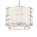 Libby Langdon For Crystorama Danielson 4 Light Polished Nickel Chandelier