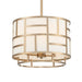 Libby Langdon For Crystorama Danielson 4 Light Vibrant Gold Chandelier