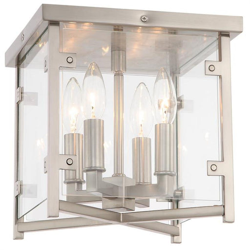 Danbury 4 Light Brushed Nickel Ceiling Mount