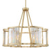 Darcy 6 Light Distressed Twilight Chandelier