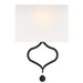 Derby 2 Light Black Forged Wall Mount