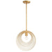 Doral 1 Light Renaissance Gold Pendant