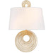 Doral 2 Light Renaissance Gold Wall Mount