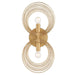 Doral 2 Light Renaissance Gold Wall Mount