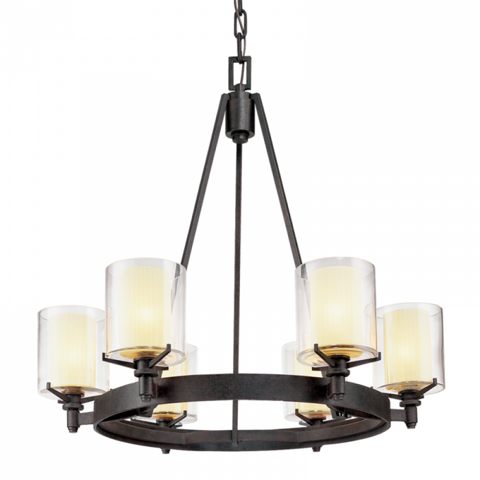 ARCADIA 6LT CHANDELIER