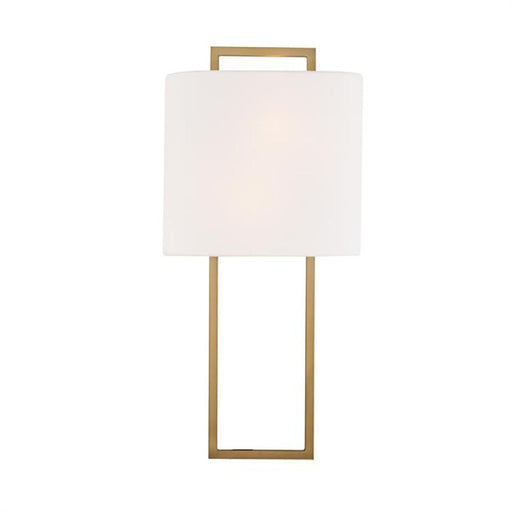 Fremont 2 Light Vibrant Gold Wall Mount