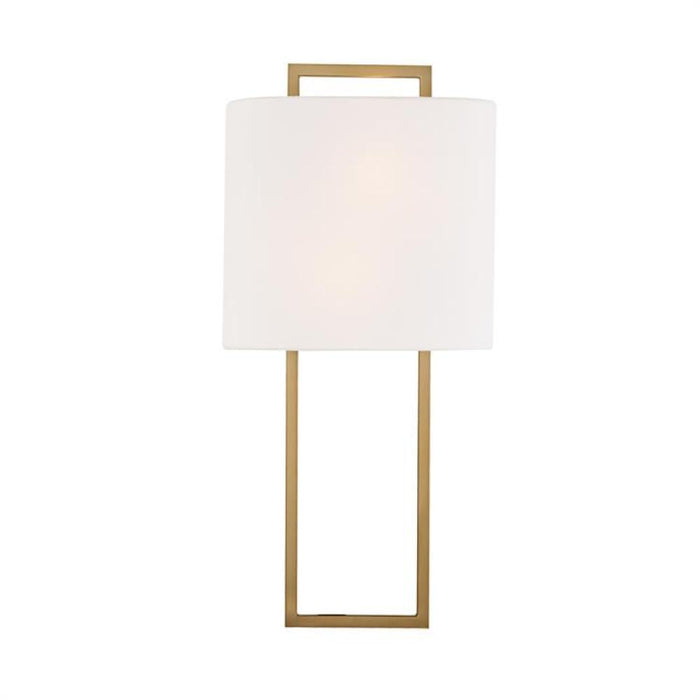 Fremont 2 Light Vibrant Gold Wall Mount