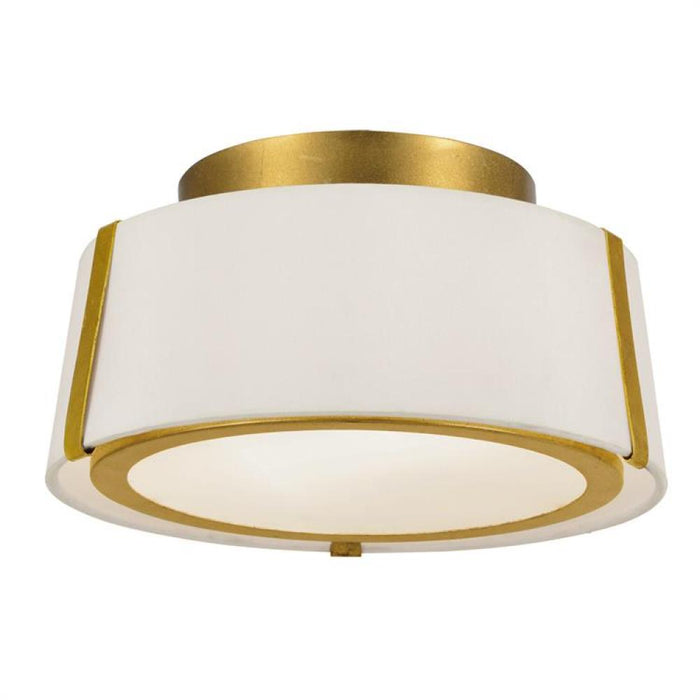 Fulton 2 Light Gold Ceiling Mount