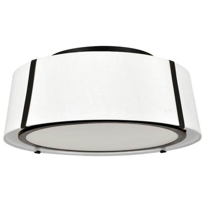 Fulton 3 Light Matte Black Ceiling Mount