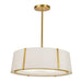 Fulton 6 Light Gold Chandelier