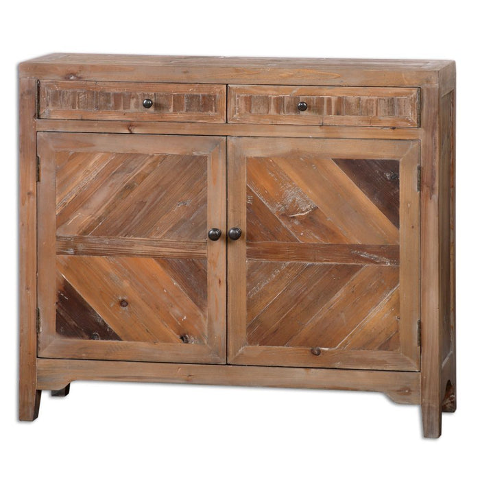 Uttermost Hesperos Reclaimed Wood Console Cabinet