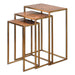 Uttermost Copres Oxidized Nesting Tables Set/3
