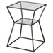 Uttermost Auryon Iron Accent Table