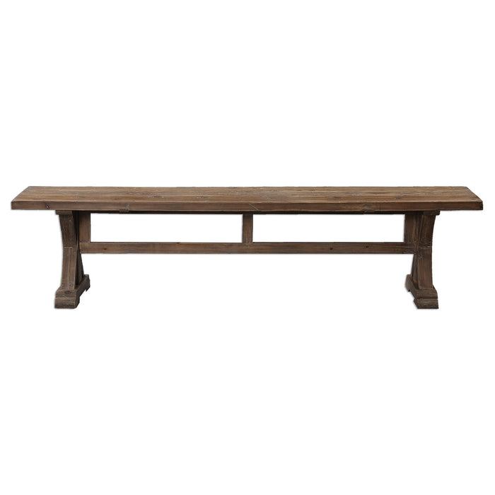 Uttermost  Stratford Salvaged Wood Bench