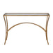 Uttermost Alayna Gold Console Table