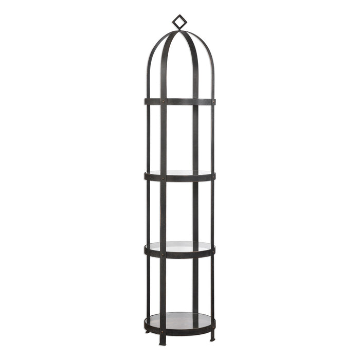 Uttermost Welch Industrial Iron Etagere