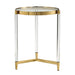 Uttermost Kellen Glass Accent Table